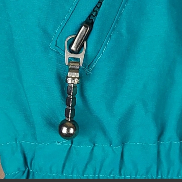 FERA SKIWEAR Ladies Retro 80s 90s Snow puffer Jacket Multicolor Size 10 - Picture 7 of 12